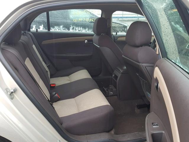 1G1ZH57B894159593 - 2009 CHEVROLET MALIBU 1LT GOLD photo 6