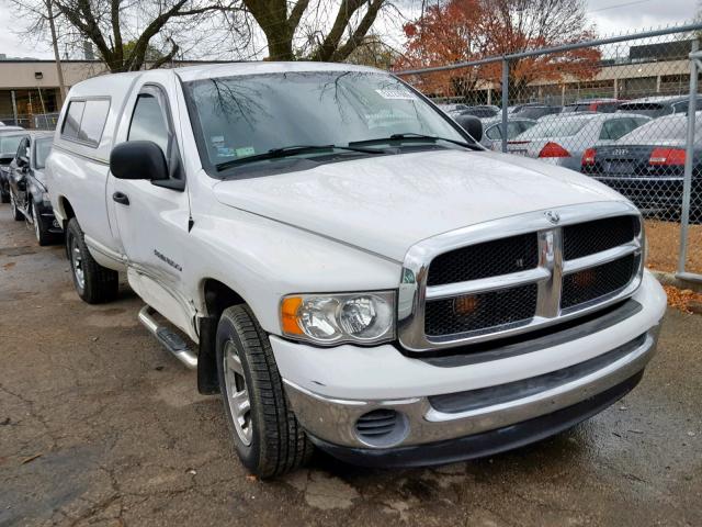 1D7HA16N65J582332 - 2005 DODGE RAM 1500 S WHITE photo 1