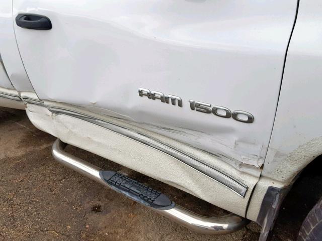 1D7HA16N65J582332 - 2005 DODGE RAM 1500 S WHITE photo 9