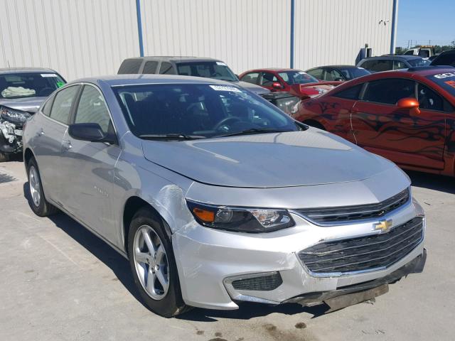 1G1ZB5ST8JF168482 - 2018 CHEVROLET MALIBU LS 银色 照片 1