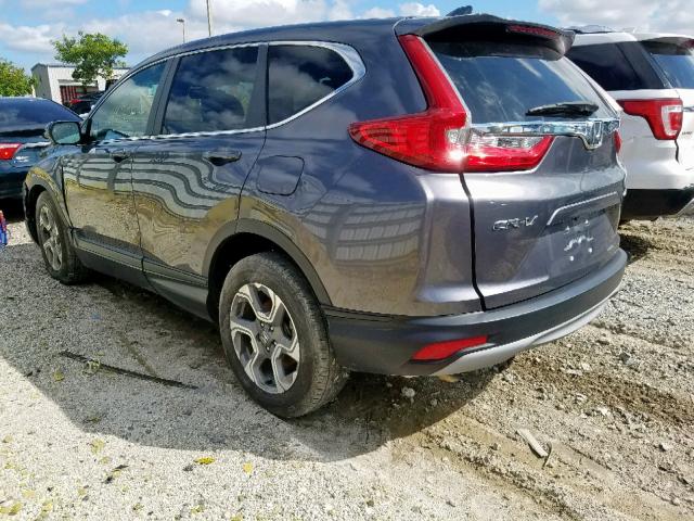 2HKRW2H8XHH604584 - 2017 HONDA CR-V EXL GRAY photo 3