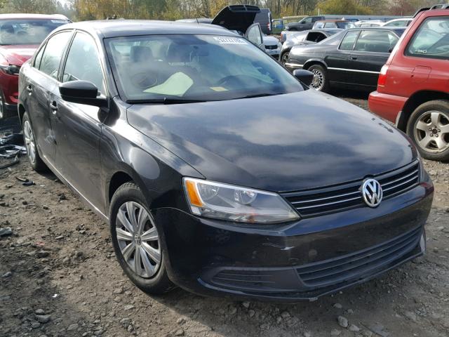3VW2K7AJ0DM254634 - 2013 VOLKSWAGEN JETTA BASE 黑色 照片 1