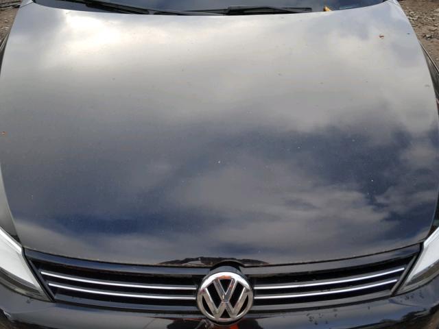 3VW2K7AJ0DM254634 - 2013 VOLKSWAGEN JETTA BASE 黑色 照片 7