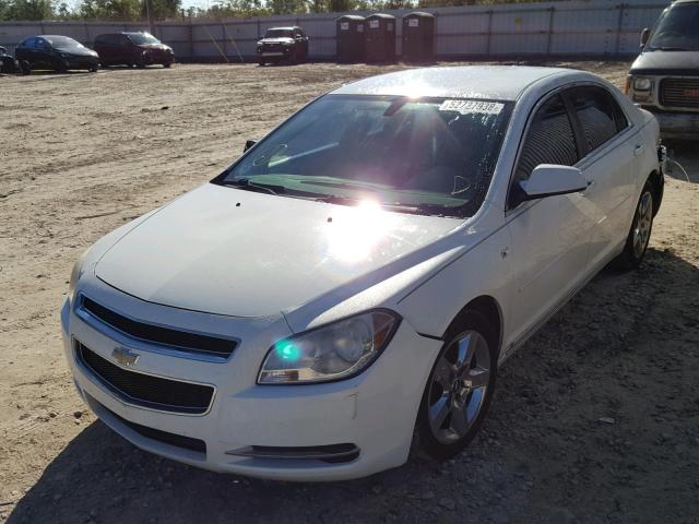 1G1ZH57B084260657 - 2008 CHEVROLET MALIBU 1LT თეთრი ფოტო 2