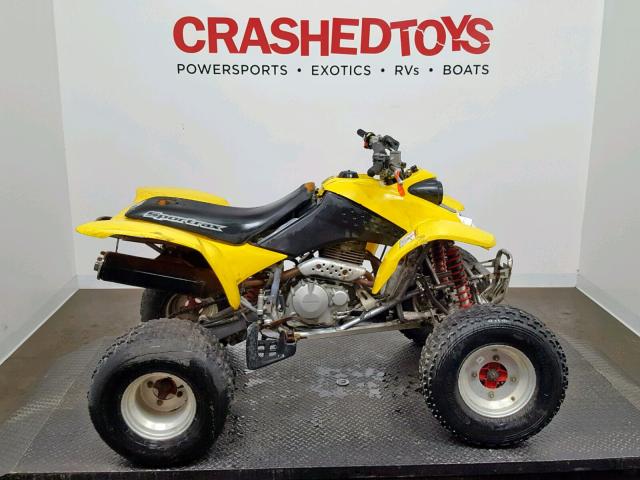 478TE230814124526 - 2001 HONDA TRX400 EX YELLOW photo 1