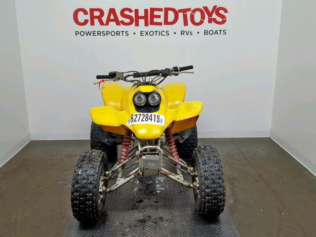 478TE230814124526 - 2001 HONDA TRX400 EX YELLOW photo 2