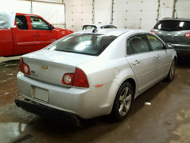 1G1ZC5E06CF160267 - 2012 CHEVROLET MALIBU 1LT 银色 照片 4