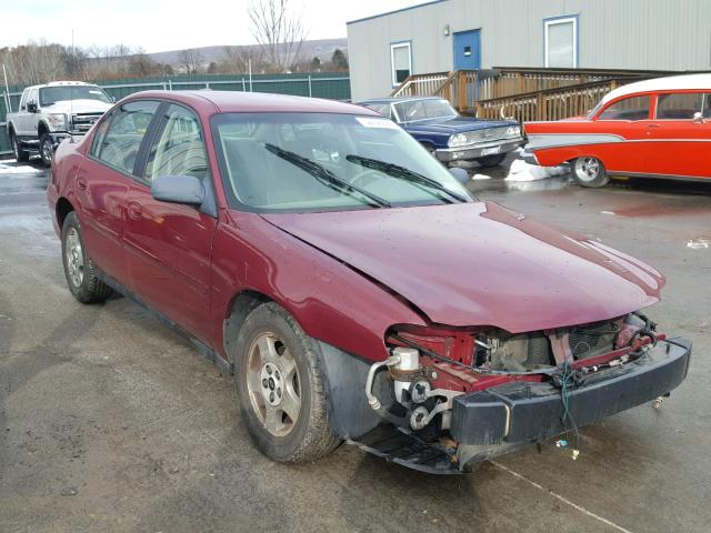 1G1ND52F24M640761 - 2004 CHEVROLET CLASSIC MAROON photo 1