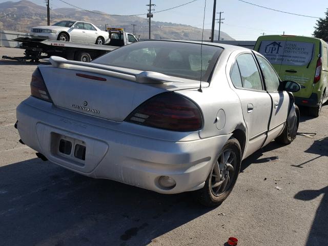 1G2NE52F44M567482 - 2004 PONTIAC GRAND AM S SILVER photo 4