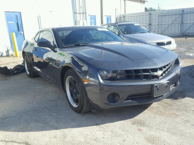 2G1FA1E38D9122545 - 2013 CHEVROLET CAMARO LS GRAY photo 1