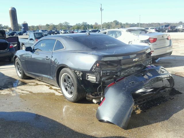 2G1FA1E38D9122545 - 2013 CHEVROLET CAMARO LS GRAY photo 3