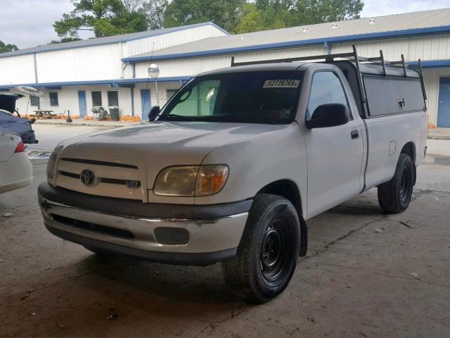 5TBJT32156S480991 - 2006 TOYOTA TUNDRA WHITE photo 2