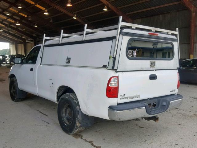 5TBJT32156S480991 - 2006 TOYOTA TUNDRA WHITE photo 3