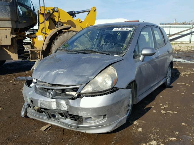 JHMGD38657S006497 - 2007 HONDA FIT S 银色 照片 2