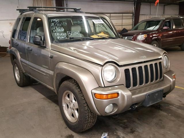 1J8GL58K44W161388 - 2004 JEEP LIBERTY LI BROWN photo 1