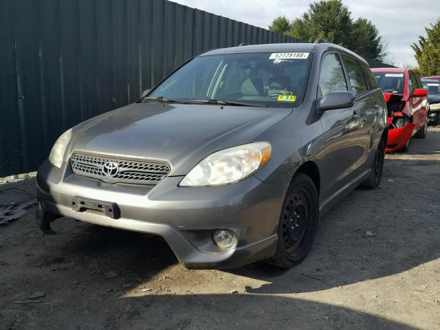 2T1KR32EX7C665142 - 2007 TOYOTA COROLLA MA GRAY photo 2