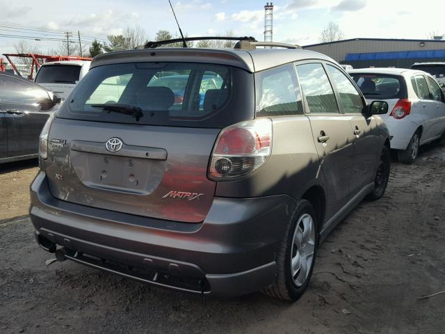 2T1KR32EX7C665142 - 2007 TOYOTA COROLLA MA GRAY photo 4