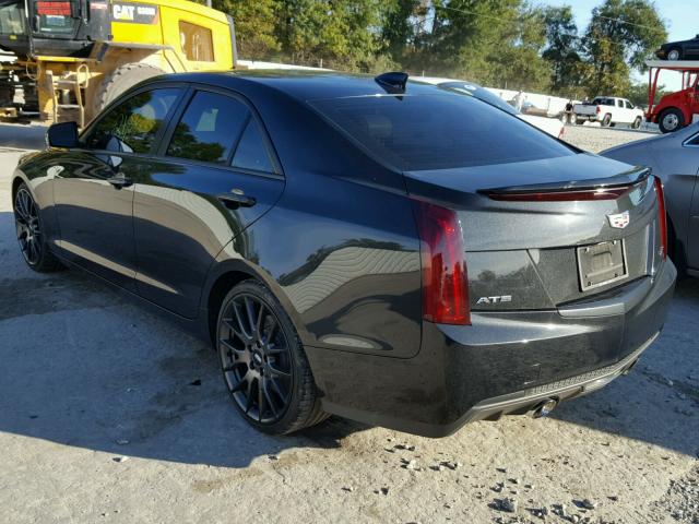 1G6AA5RX1F0138088 - 2015 CADILLAC ATS BLACK photo 3