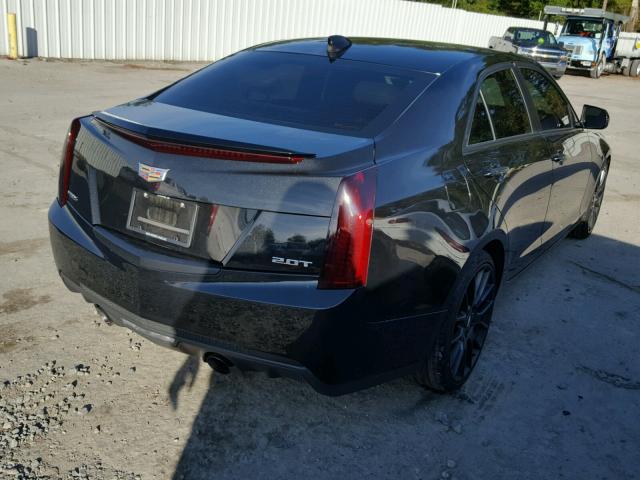 1G6AA5RX1F0138088 - 2015 CADILLAC ATS BLACK photo 4