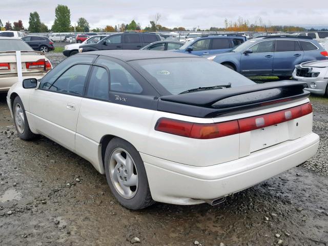 JF1CX3559RH102206 - 1994 SUBARU SVX LSI WHITE photo 3