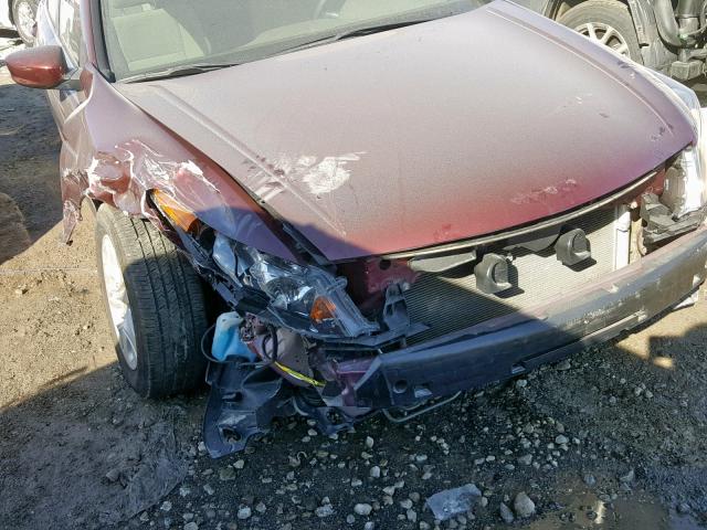 1HGCP264X9A058124 - 2009 HONDA ACCORD LXP RED photo 9