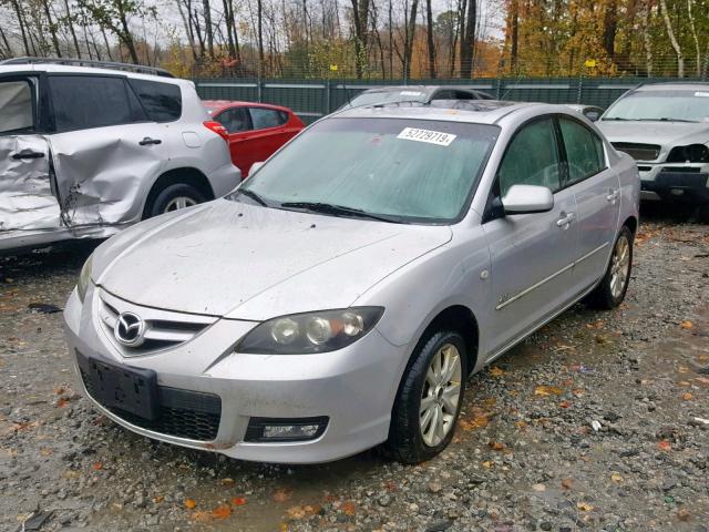 JM1BK324471688304 - 2007 MAZDA 3 S SILVER photo 2