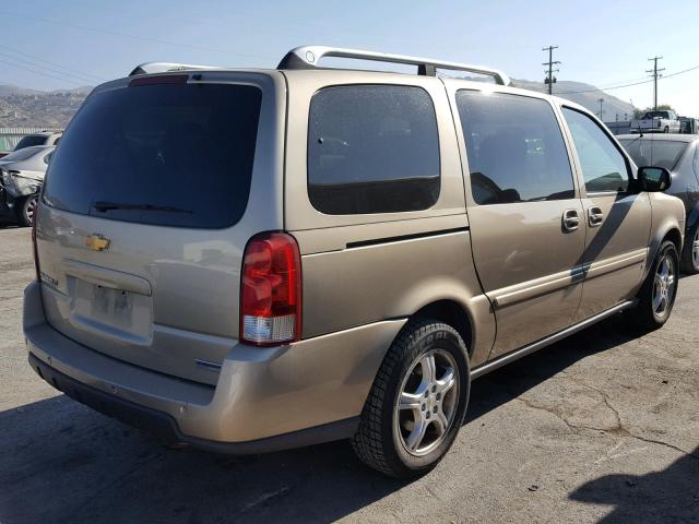 1GNDX33L76D212309 - 2006 CHEVROLET UPLANDER L 金色 照片 4