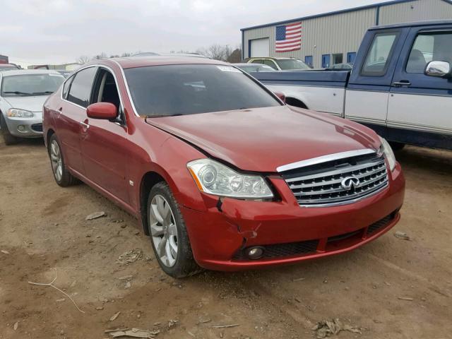 JNKAY01F17M450788 - 2007 INFINITI M35 BASE BURGUNDY photo 1