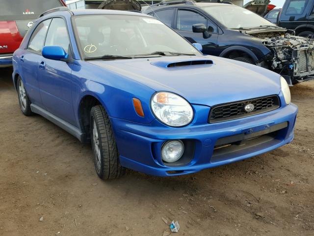 JF1GG29613H810889 - 2003 SUBARU IMPREZA WR BLUE photo 1