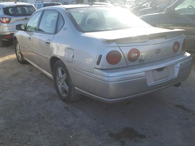 2G1WP521259273956 - 2005 CHEVROLET IMPALA SS SILVER photo 3