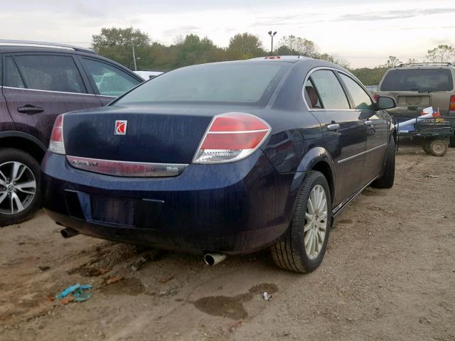 1G8ZV57767F238896 - 2007 SATURN AURA XR BLUE photo 4