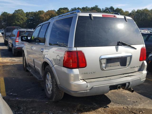 5LMFU27R03LJ05485 - 2003 LINCOLN NAVIGATOR 银色 照片 3