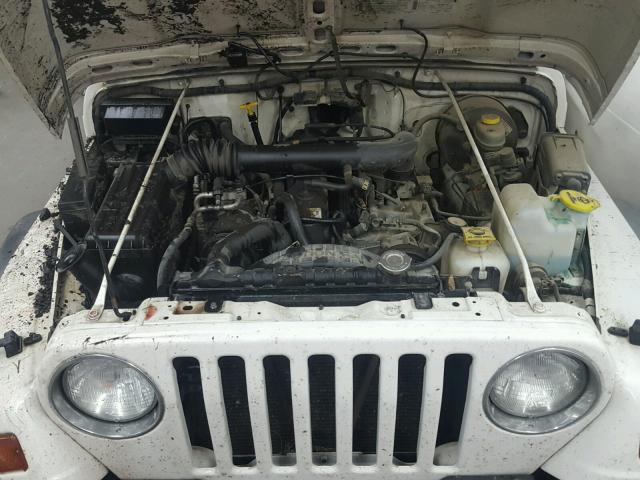 1J4FY19S3WP714759 - 1998 JEEP WRANGLER / WHITE photo 7