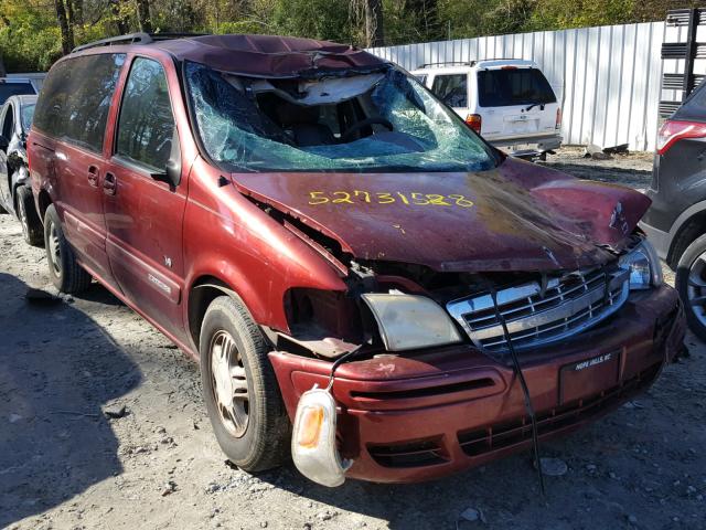 1GNDX13E62D175978 - 2002 CHEVROLET VENTURE LU BURGUNDY photo 1