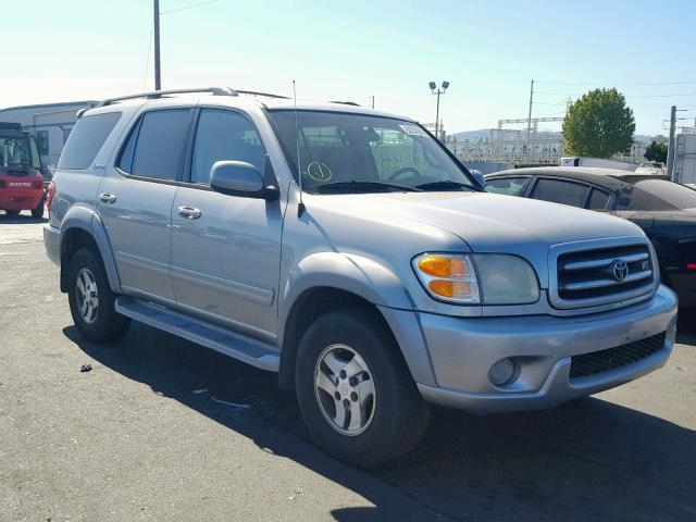 5TDBT48A51S004936 - 2001 TOYOTA SEQUOIA LI SILVER photo 1