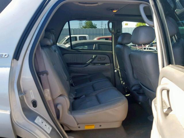 5TDBT48A51S004936 - 2001 TOYOTA SEQUOIA LI SILVER photo 6