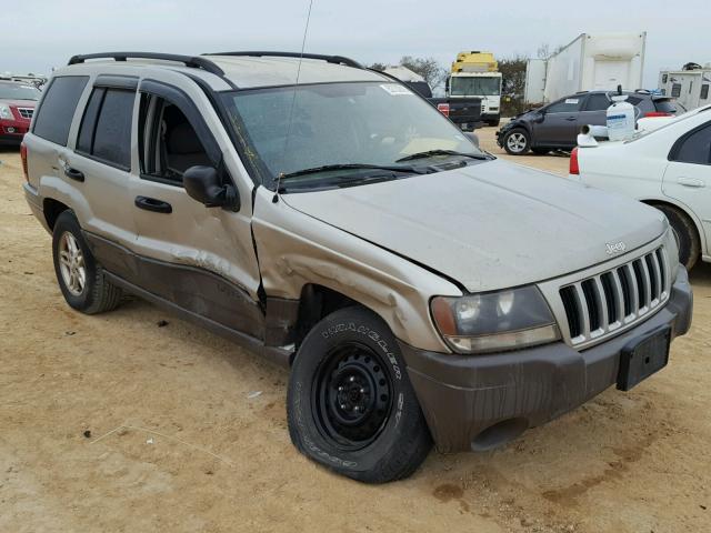 1J4GX48S94C125391 - 2004 JEEP GRAND CHER SILVER photo 1