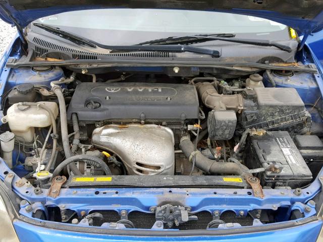 JTKDE167460131141 - 2006 TOYOTA SCION TC ლურჯი ფოტო 7