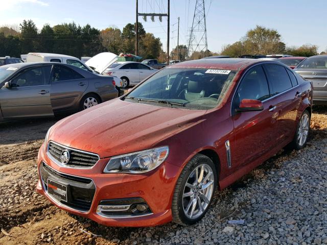 6G3F15RW2FL102163 - 2015 CHEVROLET SS RED photo 2