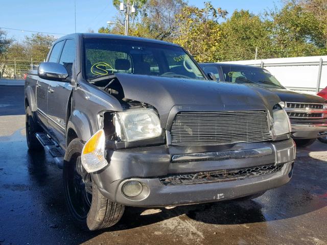 5TBDT44105S474725 - 2005 TOYOTA TUNDRA DOU GRAY photo 1