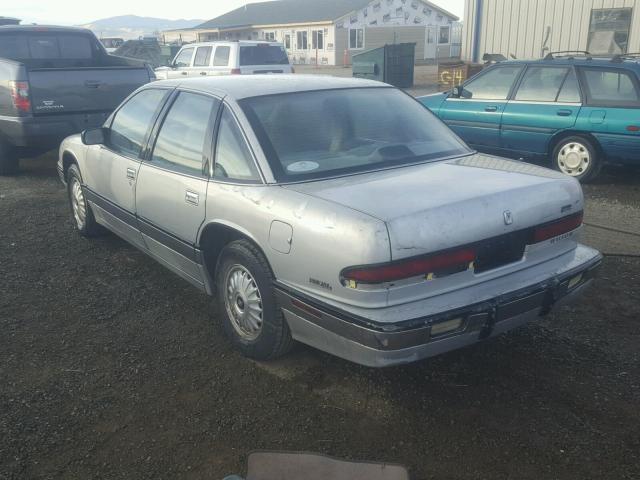 2G4WD54L4N1438401 - 1992 BUICK REGAL LIMI GRAY photo 3