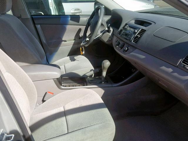 4T1BF30K23U042186 - 2003 TOYOTA CAMRY LE SILVER photo 5
