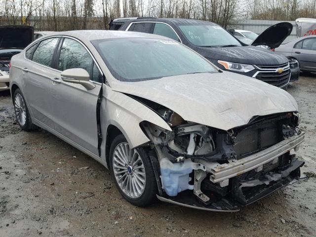 3FA6P0K92GR151035 - 2016 FORD FUSION TIT GOLD photo 1