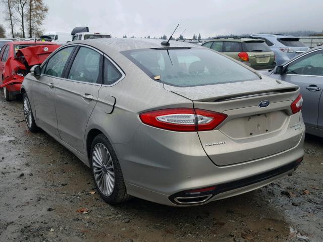 3FA6P0K92GR151035 - 2016 FORD FUSION TIT GOLD photo 3