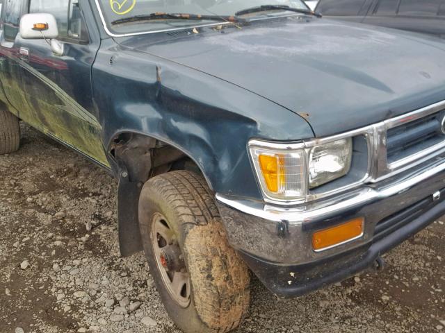 JT4VN13D9R5148479 - 1994 TOYOTA PICKUP 1/2 GREEN photo 9