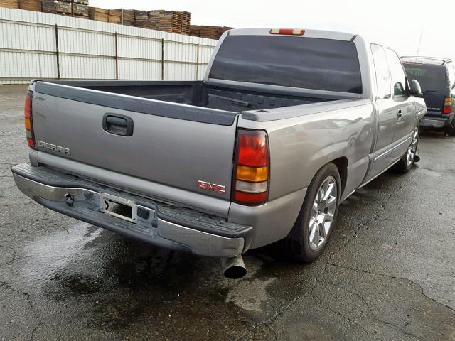 2GTEC19T161114554 - 2006 GMC NEW SIERRA CHARCOAL photo 4