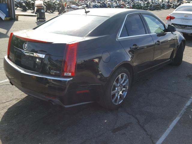 1G6DV57VX80161875 - 2008 CADILLAC CTS HI FEA BLACK photo 4