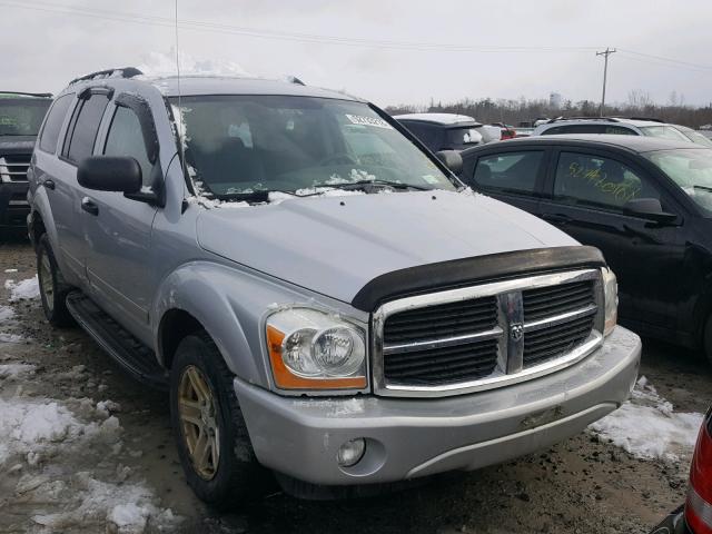 1D4HB48N35F546674 - 2005 DODGE DURANGO SL SILVER photo 1