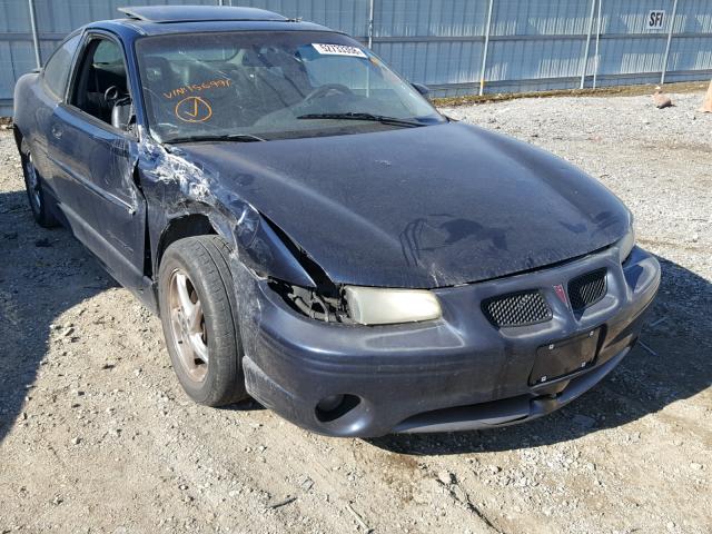 1G2WP12K02F156991 - 2002 PONTIAC GRAND PRIX BLUE photo 1