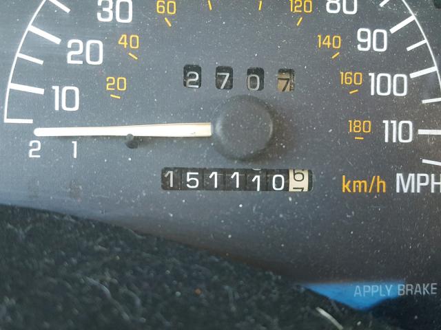 1G2WP12K02F156991 - 2002 PONTIAC GRAND PRIX BLUE photo 8